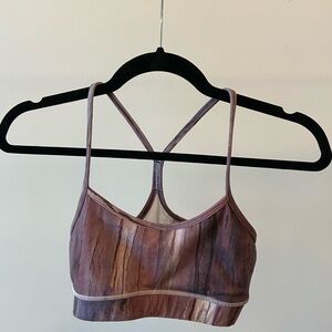 Lululemon Women's Purple Flow Y Bra
